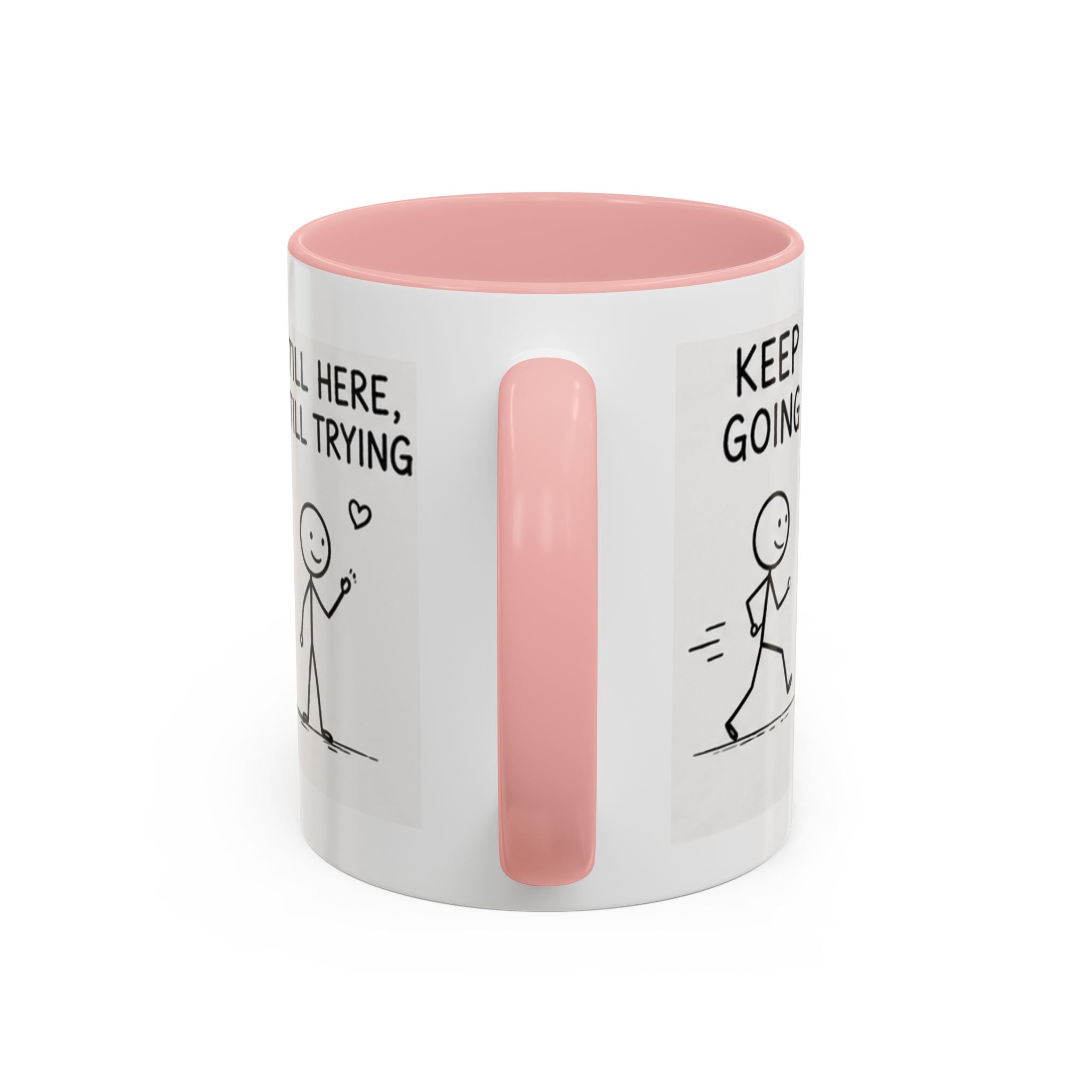 Encouragement Coffee Mug — "Small Steps Still Move" Inspirational Accent Mug