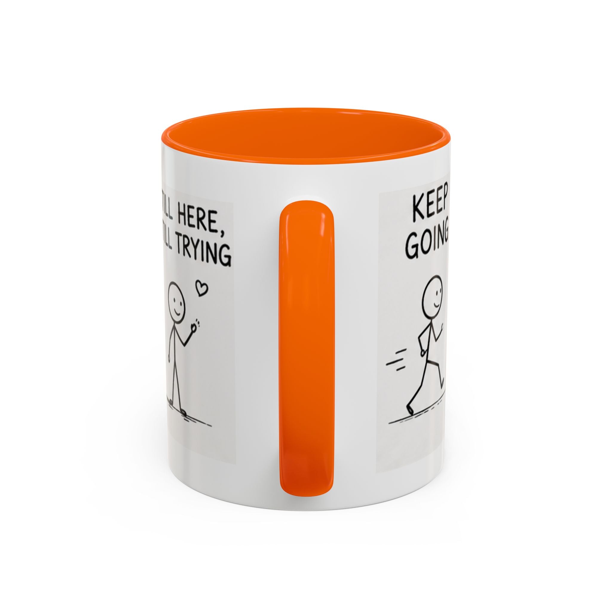 Encouragement Coffee Mug — "Small Steps Still Move" Inspirational Accent Mug